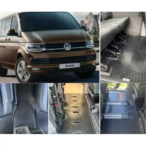 VW T6 Transporter Front Floor Mats for Sale in Kenya - Premium Quality (2019-Present)