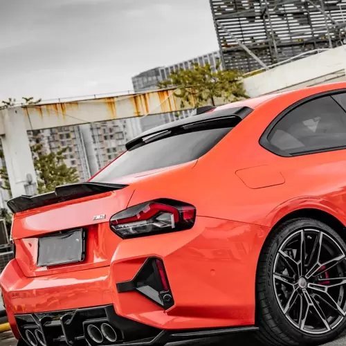 BMW M2 G87 Performance Style Gloss Black Roof Spoiler