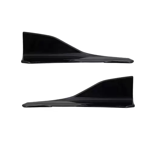 BMW M2 F22 / F87 Gloss Black Side Skirt Splitter Extensions