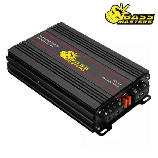 Bass Station Monoblock 2000.1DX Amplifier - 32 000W 