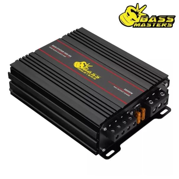 Bass Station Monoblock 1500.1DX Amplifier - 26 000W