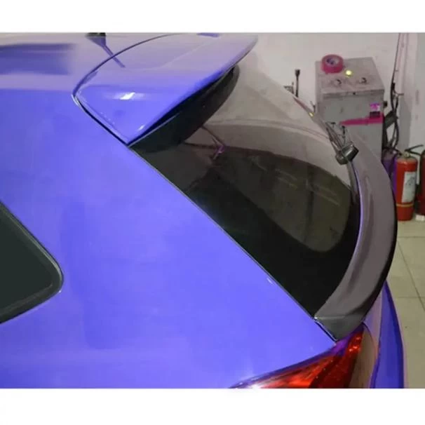VW Polo 6 Gloss Black Rear Middle Wing Spoiler (2010–2017)