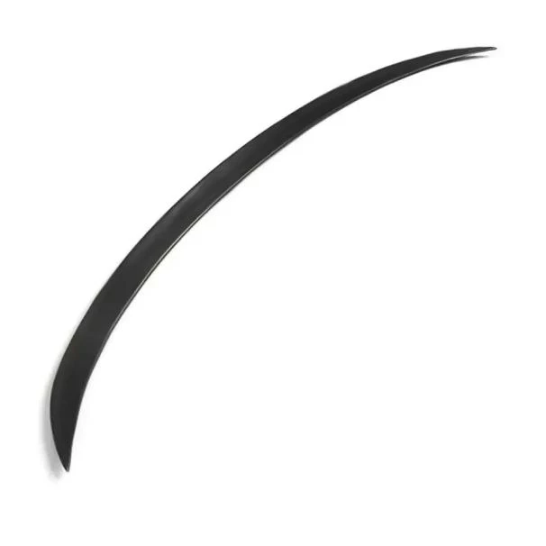 BMW 3-Series E92 Gloss Black Slim Plastic Boot Spoiler 