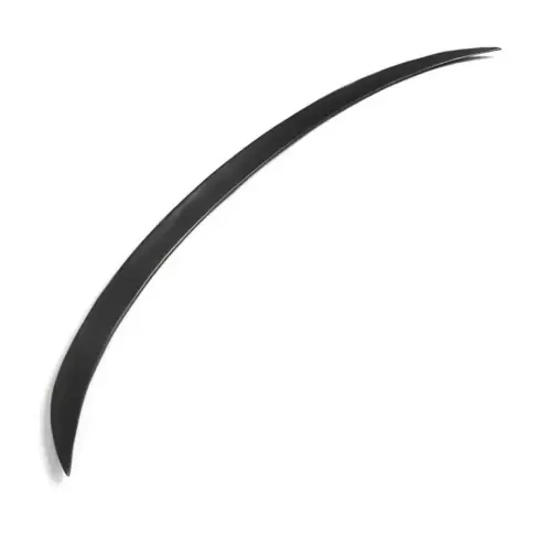BMW 3-Series E92 Gloss Black Slim Plastic Boot Spoiler 