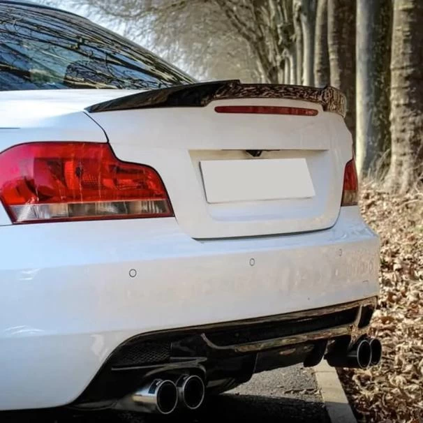 BMW 1-Series E82 M4-Style Gloss Black Boot Spoiler