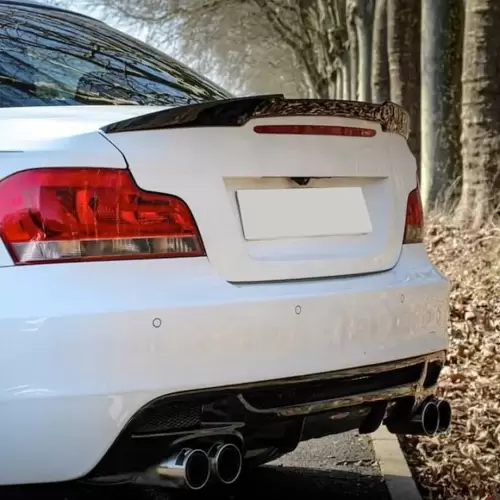 BMW 1-Series E82 M4-Style Gloss Black Boot Spoiler