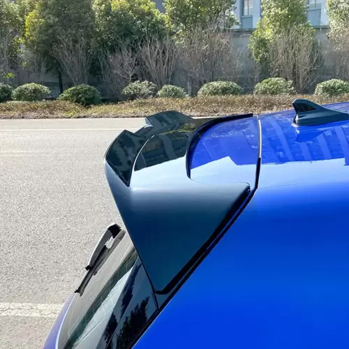 VW Golf 8 Maxton V2 Style Gloss Black Plastic Roof Spoiler For Sale in Kenya (2021–2026)