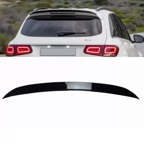 Mercedes-Benz GLC-63 X253 Style Gloss Black Roof Spoiler