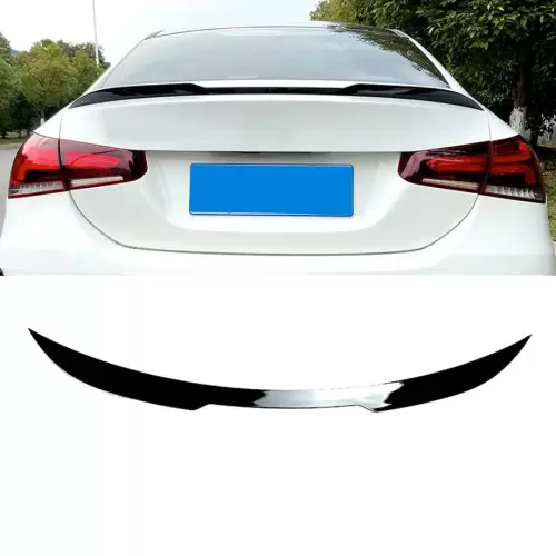 Mercedes-Benz W177 A-Class Sedan M4 Style Gloss Black Boot Spoiler