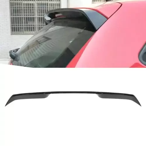 VW Polo 6C GTI Style Gloss Black Roof Spoiler 