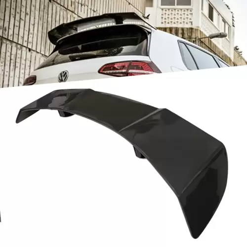 VW Golf 7 Razor Style Gloss Black Roof Spoiler