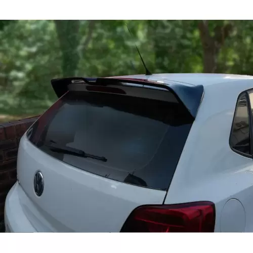 VW Polo 6 Oettinger Style Gloss Black Roof Spoiler