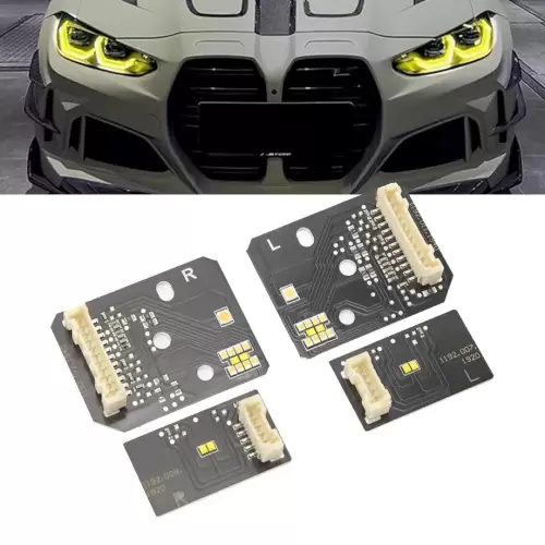 BMW G-Series Lemon Yellow DRL LED Headlight Modules