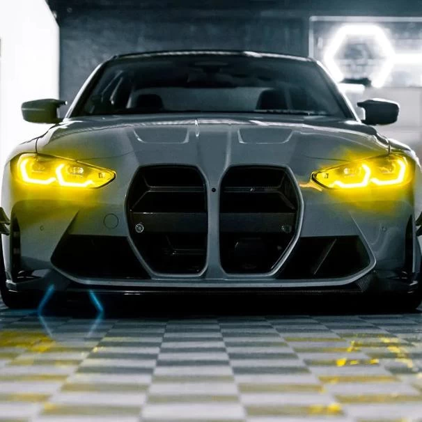 BMW G-Series Lemon Yellow DRL LED Headlight Modules
