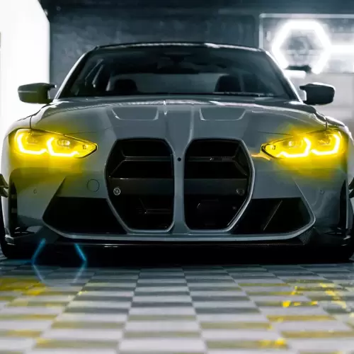 BMW G-Series Lemon Yellow DRL LED Headlight Modules