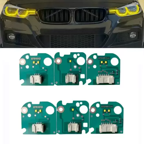 BMW F30 LCI Lemon Yellow DRL LED Headlight Modules