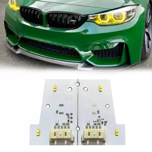 BMW M3 F80 / M4 F82 Lemon Yellow DRL LED Headlight Modules