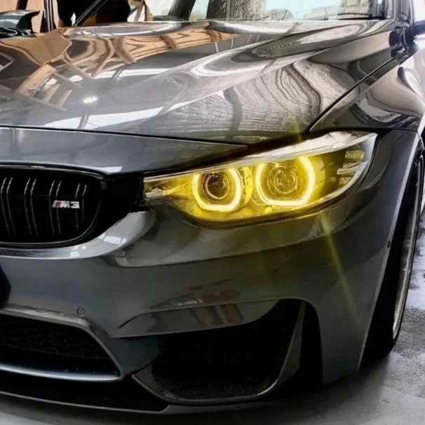 BMW M3 F80 / M4 F82 Lemon Yellow DRL LED Headlight Modules