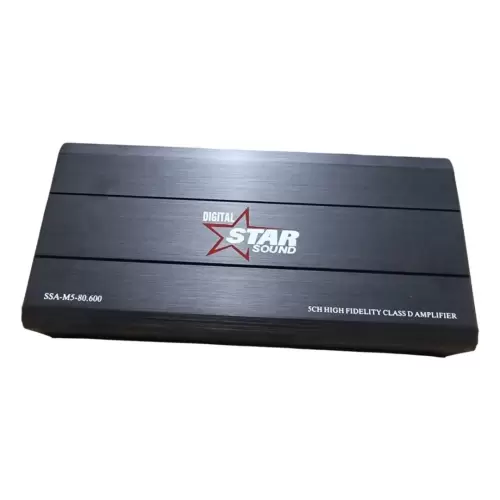 Star Sound SSA-M5-80-600 High Fidelity Class-D 5-Channel Amplifier For Sale in Kenya 