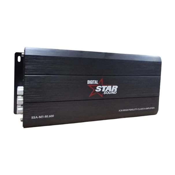 Star Sound SSA-M5-80-600 High Fidelity Class-D 5-Channel Amplifier For Sale in Kenya 