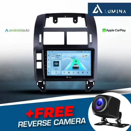 VW Polo Vivo  Android GPS Infotainment System 9" + Free Reverse Camera For Sale in Kenya  (2005-2017)