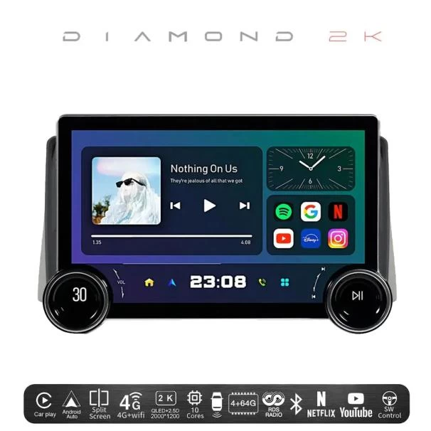 Jeep Grand Cherokee Android Multimedia Player for Sale in Kenya - Diamond 2K 11.5" (2005-2007)