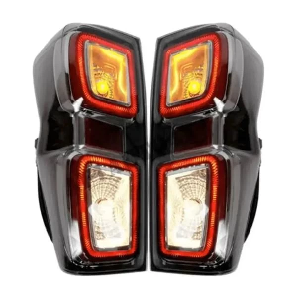 Isuzu D-Max Smoked Black OEM Style LED Taillights (2021–2026)