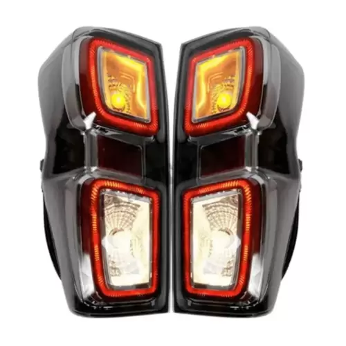 Isuzu D-Max Smoked Black OEM Style LED Taillights (2021–2026)