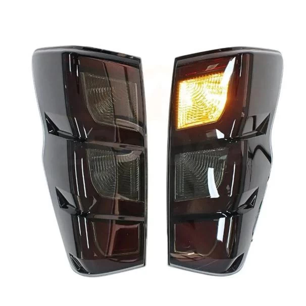 Isuzu D-Max Smoked Black OEM Style LED Taillights (2021–2026)