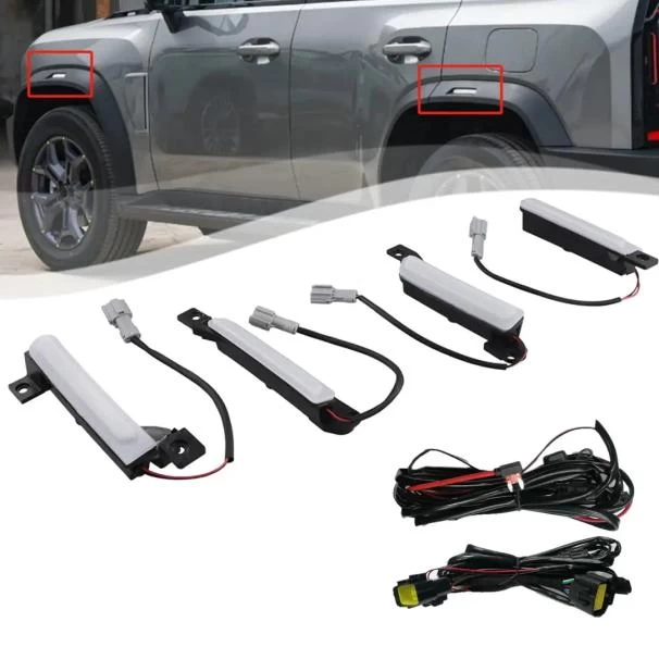 Jetour T2 Fender Flare Wheel Arch LED Lights