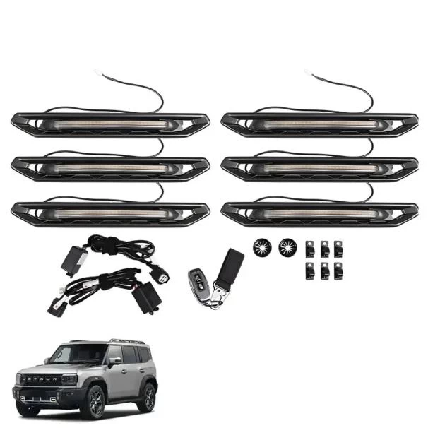 Jetour T2 Side Roof Rail LED Light Upgrade Kit With Remote For Sale in Kenya