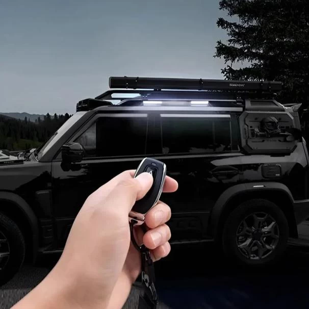 Jetour T2 Side Roof Rail LED Light Upgrade Kit With Remote