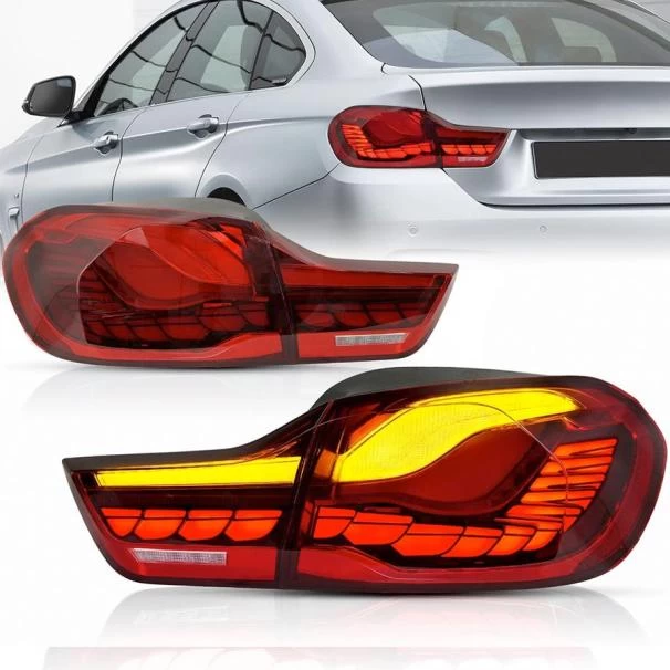 BMW F32 / F33 / F36 4-Series CS Style OLED Sequential Red Taillights For Sale in Kenya (2014–2020)