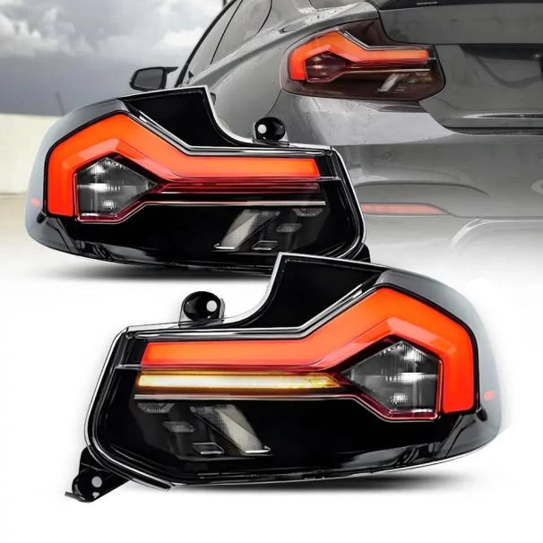 BMW F22 / F23 2-Series GTS Style Sequential Smoked Black Taillights For Sale in Kenya (2014–2021)