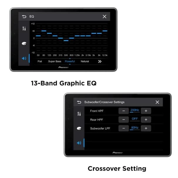 Pioneer DMH-A4450BT | 6.8" AV Receiver | CarPlay, Android Auto & Mirroring For Sale in Kenya