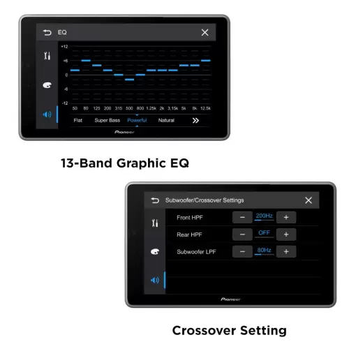 Pioneer DMH-A4450BT | 6.8" AV Receiver | CarPlay, Android Auto & Mirroring For Sale in Kenya