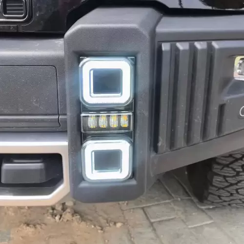 Jetour T2 Defender Style Square Mount Front Bumper Lights(2025–2026)