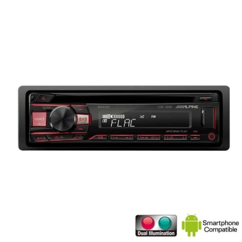 Alpine CDE-201R CD/MP3/USB Receiver With Android Compatibility For Sale in Kenya